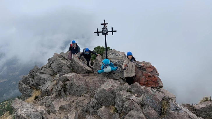 Cima en el Pico del Aguila